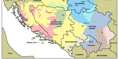 Mapa hača Bosni 